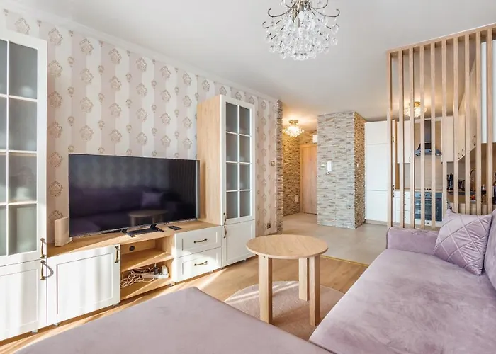 Apartament Z 1 Sypialnia Retro Deluxe 60 F Perlowa Przystan - Holiday City